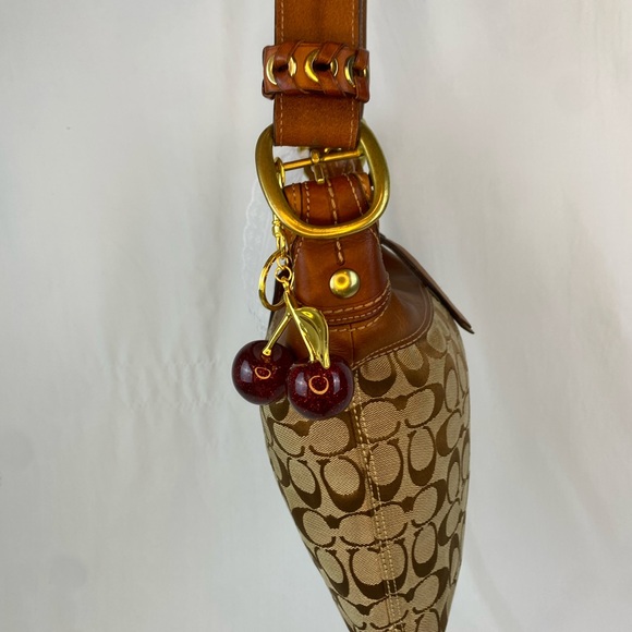 vintage coach bleeker duffle signature bag - Picture 4 of 12